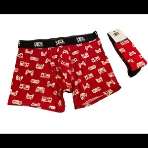 Gamer boxers shorts with matching socks